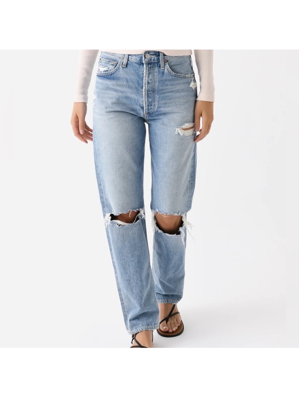 Agolde 90’s Ripped Jeans